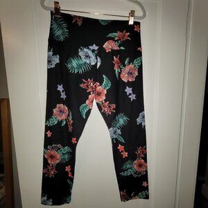 No Boundaries Floral Capri/Leggins, girls XL